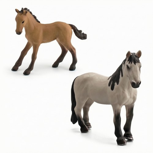 Pieces pvc horse - 2, toy