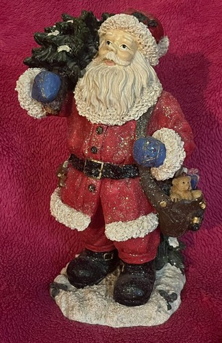 Christmas santa tree - christmas, on