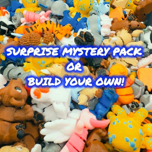 Mini fidget animals mystery - animals,