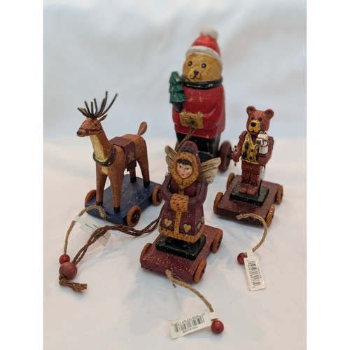 Vintage ganz christmas wooden - ganz,